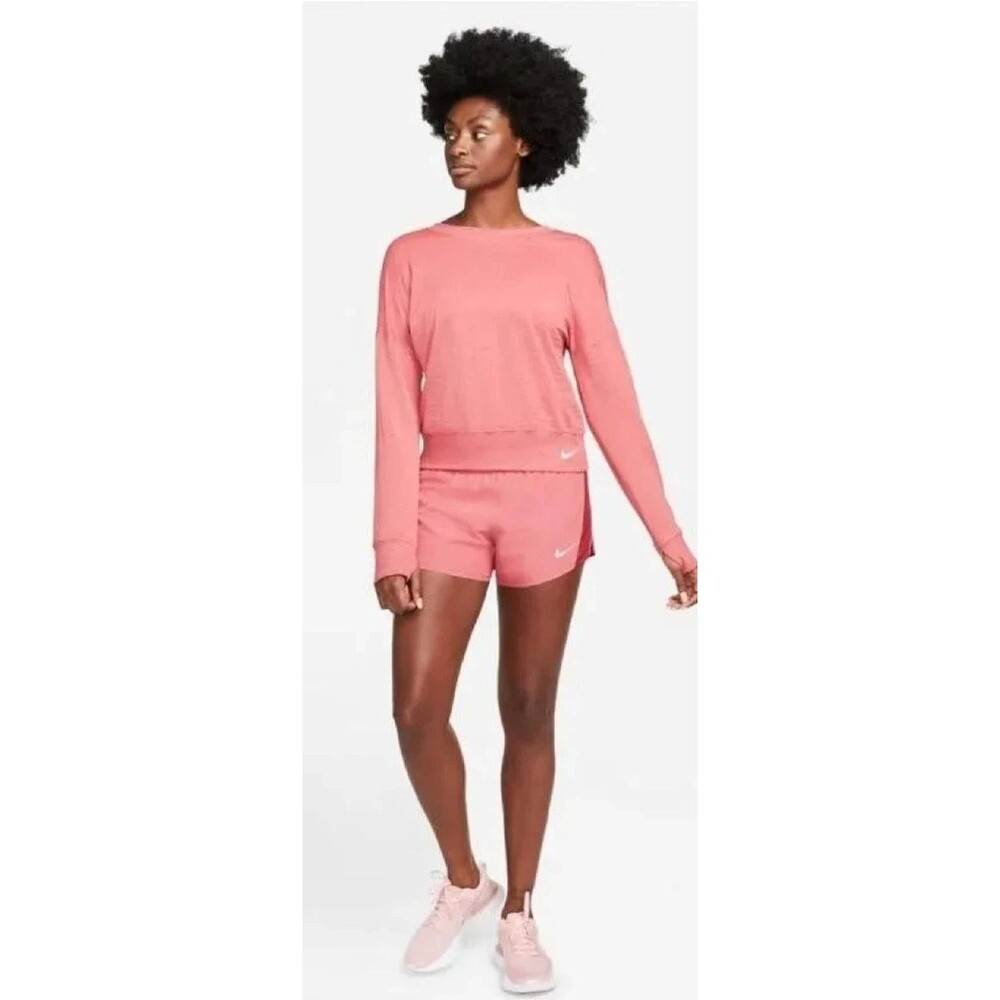 Nike Top Therma-FIT Element Reversible Women Running Long Sleeve Womens Sz Small